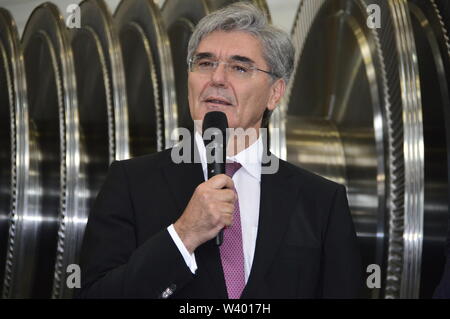 Joe Kaeser, Siemens, Görlitz Stockfoto