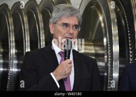 Joe Kaeser, Siemens, Görlitz Stockfoto