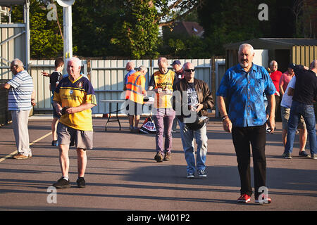 Slough Stadt FC vs AFC BOURNEMOUTH U23 bei Laube Park, Slough, Berkshire, England am Dienstag, 16. Juli 2019. Foto: Philip J.A Benton Stockfoto