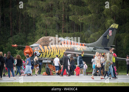 Sowjetische gemacht Jagdbomber Suchoi Su-22 in Gdynia, Polen. 13. Juli 2019 © wojciech Strozyk/Alamy Stock Foto Stockfoto