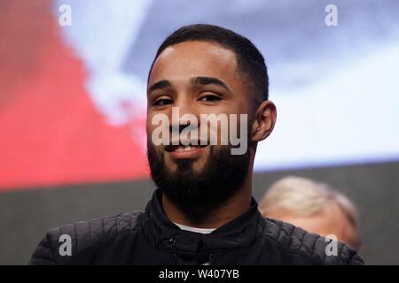 Las Vegas, NV, USA. 17. Juli, 2019. Luis Nery anwesend für Manny Pacquiao vs Keith Thurman Pressekonferenz, MGM Grand Garden Arena in Las Vegas, NV 17. Juli 2019. Credit: JA/Everett Collection/Alamy leben Nachrichten Stockfoto