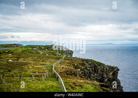 Einige der Küstengebiete rund um Carrick Irland im County Donegal. Stockfoto