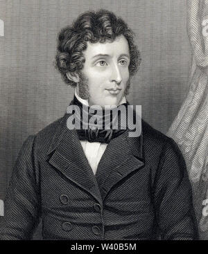 FRIEDRICH WÖHLER (1800-1882), deutscher Chemiker Stockfoto