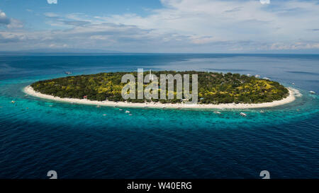 Insel Balicasag, isolierte Insel in den Philippinen Stockfoto