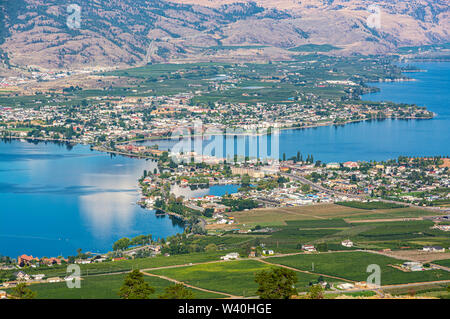 Kanada, British Columbia, Okanagan Valley, Osoyoos Lake Stockfoto