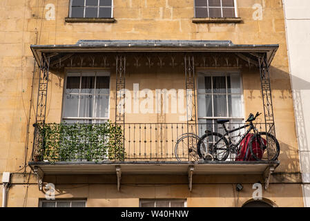 Elegante Regency-Gebäude in Cheltenham, Gloucestershire, Großbritannien Stockfoto