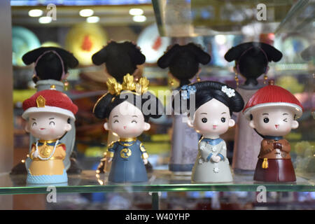 In Peking, in Peking, China. 19 Juli, 2019. In Peking, China - Am 18. Juli 2019, exquisite Kunsthandwerk in der landschaftlich reizvollen Gegend der Sommerpalast in Peking. Credit: SIPA Asien/ZUMA Draht/Alamy leben Nachrichten Stockfoto