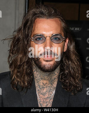 London, Großbritannien. 17. Juli, 2019. Pete Dochte an der ITV-Sommerfest 2019 im Nobu Shoreditch in London Quelle: SOPA Images Limited/Alamy leben Nachrichten Stockfoto
