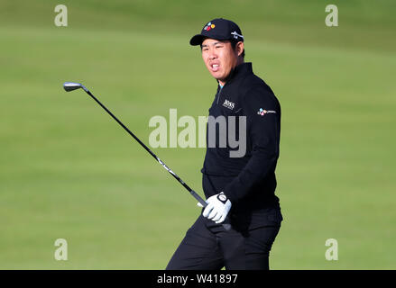 Südkoreas Byeong Hun Eine bei Tag zwei der Open Championship 2019 im Royal Portrush Golf Club. Stockfoto