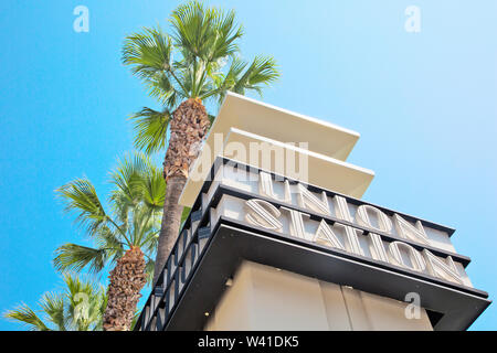 Union Station anmelden Los Angeles Stockfoto
