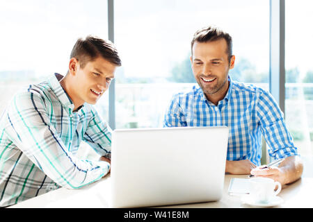Die Ausbildung der Lehrer mit Schüler Stockfoto