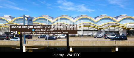 Ronald Reagan Washington National Airport Stockfoto