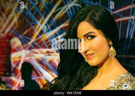 Katrina Kaif in Madame Tussauds in New York Stockfoto