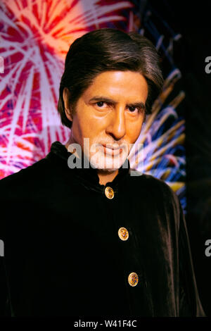 Amitabh Bachchan in Madame Tussauds in New York Stockfoto