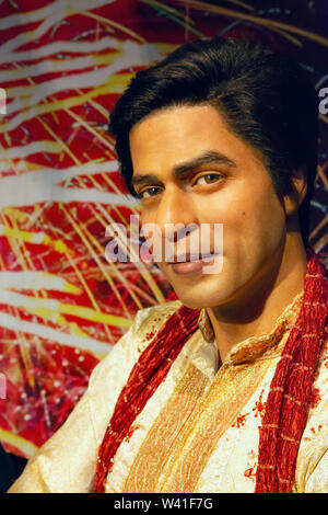 Shah Rukh Khan im Madame Tussauds in New York Stockfoto