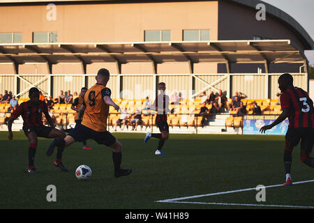 Slough Stadt FC vs AFC BOURNEMOUTH U23 bei Laube Park, Slough, Berkshire, England am Dienstag, 16. Juli 2019. Foto: Philip J.A Benton Stockfoto