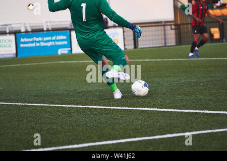 Slough Stadt FC vs AFC BOURNEMOUTH U23 bei Laube Park, Slough, Berkshire, England am Dienstag, 16. Juli 2019. Foto: Philip J.A Benton Stockfoto