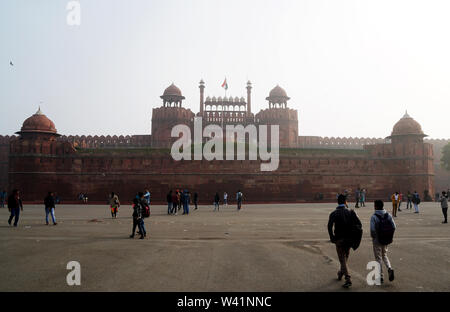 Lahori Tor, Red Fort, Delhi, Indien Stockfoto