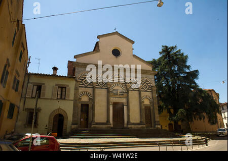 Italien, Toskana, Pistoia, die Kirche von Sant Andrea Stockfoto