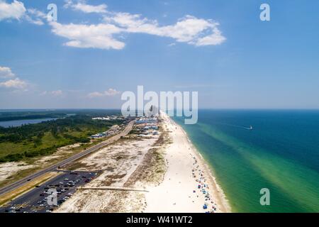 Gulf Shores Beach, Alabama Stockfoto