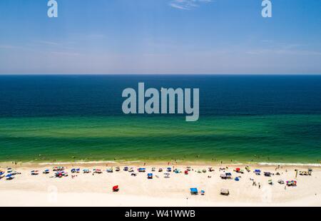 Gulf Shores Beach, Alabama Stockfoto