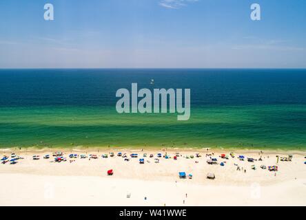 Gulf Shores Beach, Alabama Stockfoto