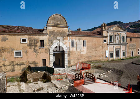 Europa, Italien, Kampanien, Padula, Certosa di Padula Stockfoto