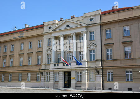 Parlamentspalast, Sabor, Zagreb, Kroatien, Europa Stockfoto