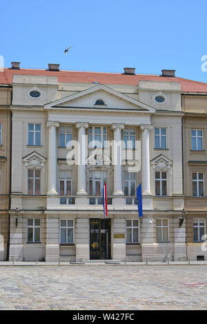 Parlamentspalast, Sabor, Zagreb, Kroatien, Europa Stockfoto