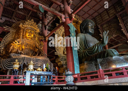 Buddhistische Tempel in Nara Stockfoto