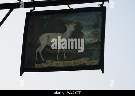 Das White Hart Hotel, Dorchester auf Themse, Oxfordshire Stockfoto