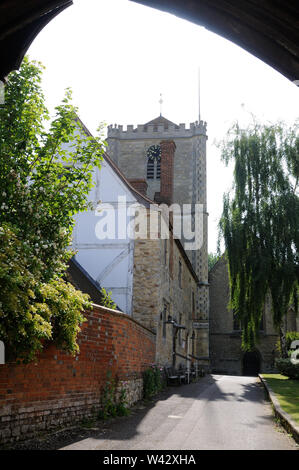 Dorchester Abbey, Dorchester auf Themse. Stockfoto