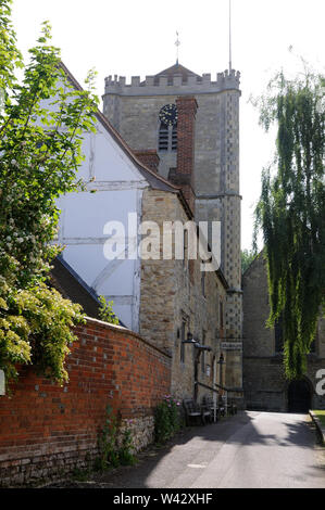 Dorchester Abbey, Dorchester auf Themse. Stockfoto