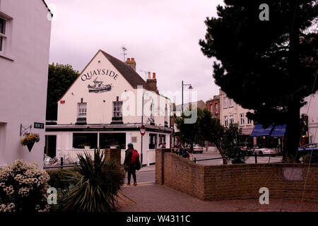 Whitstable Küstenstadt in East Kent uk Juni 2019 Stockfoto