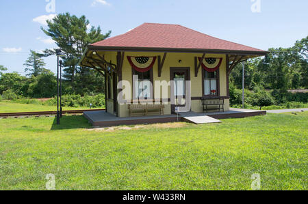 Historische Aptucxet Trading Post durch die Pilger gebaut für den