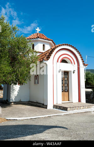 Agrilion Monasetery in der Nähe von Sami, Kefalonia, Ionische Inseln, Griechenland, Europa Stockfoto