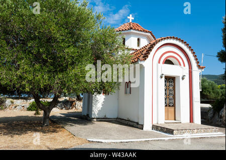 Agrilion Monasetery in der Nähe von Sami, Kefalonia, Ionische Inseln, Griechenland, Europa Stockfoto