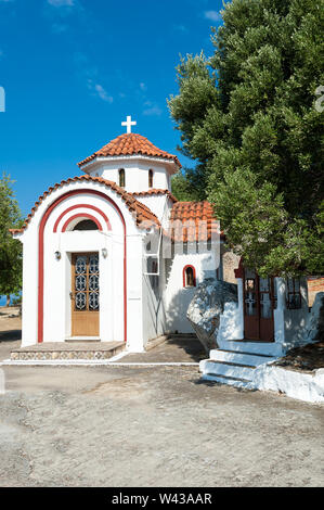 Agrilion Monasetery in der Nähe von Sami, Kefalonia, Ionische Inseln, Griechenland, Europa Stockfoto