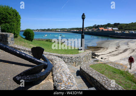 Fort Grey, Guernsey, Channel Islands. Stockfoto