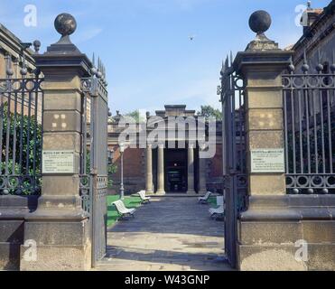 PARLAMENTO KATALANISCH-ANTIGUA RESIDENCIA DEL GOBERNADOR Y Museo de Arte Moderno. Thema: PROSPER VERBOOM DE. Ort: SAN MIGUEL DE CATALUÑA. Barcelona. Spanien. Stockfoto