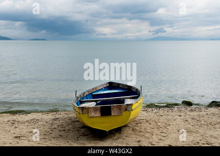 Albanien, Balkan, Progradec, Strand Stockfoto