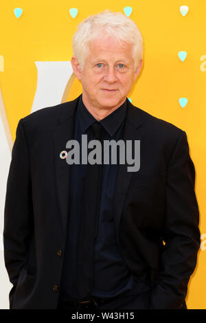 Die britische Premiere von 'Gestern' gehalten an der Odeon Luxe, Leicester Square - Ankunft Mit: Richard Curtis Wo: London, Großbritannien Wann: 18 Jun 2019 Credit: Mario Mitsis/WENN.com Stockfoto