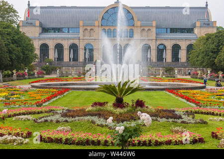 Flora Park und Gebäude Köln Deutschland Stockfoto