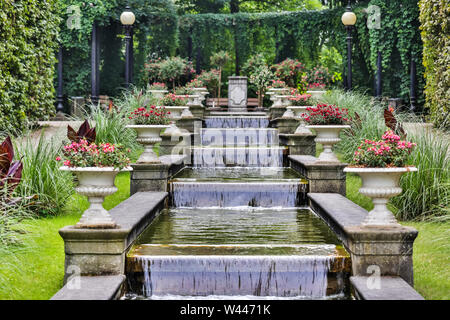 Flora Park und Gebäude Köln Deutschland Stockfoto