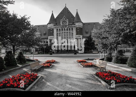 Quebec City Bahnhof Stockfoto