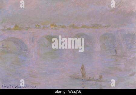 Claude Monet - Waterloo Bridge in London- Stockfoto