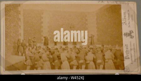 Commune de Paris 26 Mai d'éxécution otages. Stockfoto