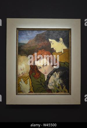 Composition-Charles Maurin-Orsay-Kader. Stockfoto