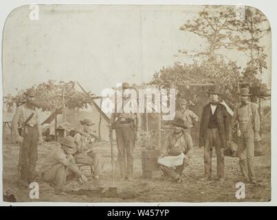 Konföderierten Lager, Warrington Navy Yard, Pensacola, Florida Stockfoto