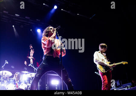 Barolo, Italien, 6. Juli 2019 Maneskin Collisioni live Festival 2019 © Roberto Finizio / alamy Stockfoto